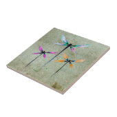  libellen illustratie waterverf tegeltje (Zijkant)