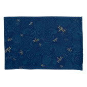 libellen in de regen kussensloop (Voorkant-Links)