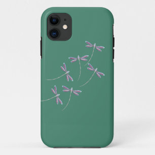 Libellen in vlucht iPhone 11 hoesje