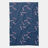 Libellen in vlucht handdoek (Verticaal)