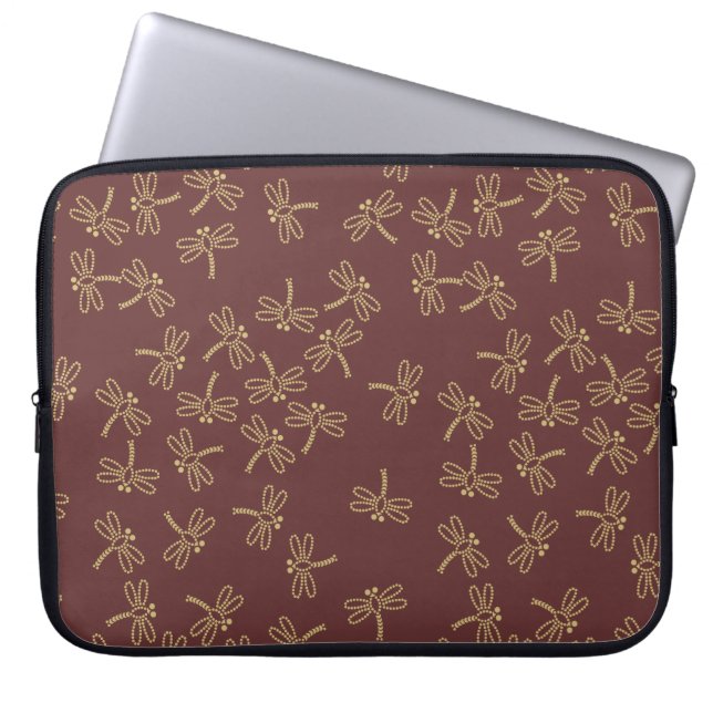 libellen laptop sleeve (Voorkant)