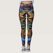 Libellen Leggings (Voorkant)