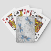 libellen met aangepast monogram pokerkaarten (Achterkant)