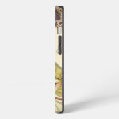 Libellen met Bladeren en Fruit iPhone Hoesje (Linkerkant)