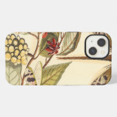 Libellen met Bladeren en Fruit iPhone Hoesje (Achterkant horizontaal)