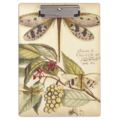 libellen met bladeren en vruchten klembord (Voorkant)