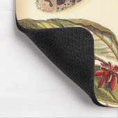 libellen met bladeren en vruchten muismat (Hoek)