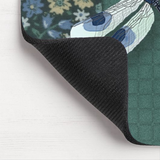 Libellen Mousepad (Pansies) Muismat (Hoek)