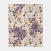 libellen Ontwerp 6 van de Reeks Fleece Deken (Voorkant)