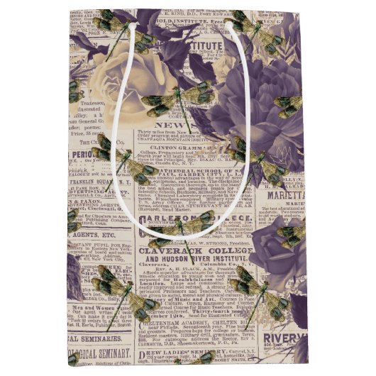  libellen Ontwerp 6 van de Reeks Medium Cadeauzakje (Voorkant)