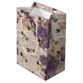  libellen Ontwerp 6 van de Reeks Medium Cadeauzakje (Achterkant Gekanteld)