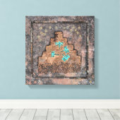 Libellen op de Berg Canvas Afdruk (Insitu (Houten vloer))