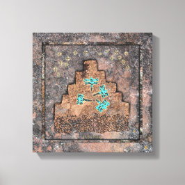 Libellen op de Berg Canvas Afdruk