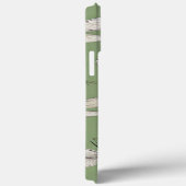 libellen op Sage Green Monogram Case-Mate iPhone Case (Achterkant / Rechts)