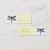 libellen profielkaart mini visitekaartje (Voorkant / Achterkant)