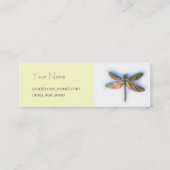 libellen profielkaart mini visitekaartje (Achterkant)