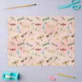  libellen Reeks Design 3 Weefselpapier Tissuepapier (Craft)