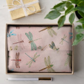  libellen Reeks Design 3 Weefselpapier Tissuepapier (Geschenk)