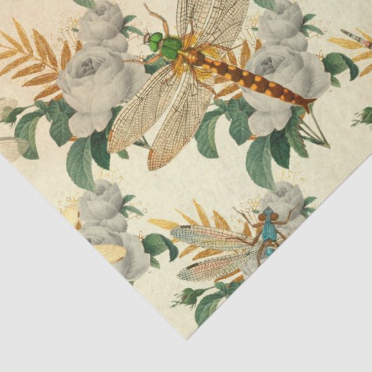 libellen Reeks Design 7 Tissuepapier (Detail)