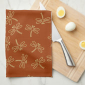 libellen theedoek (Quarter Fold)