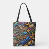 Libellen Tote Bag (Achterkant)