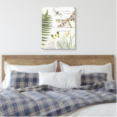 libellen uitgerekt canvas afdruk (Insitu (Slaapkamer))