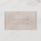 Libellen Vintage Libel Chic Elegant Aangepast Visitekaartje (Achterkant)