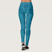 Libellen Vleugels Fantasie Bloemendroom Leggings (Achterkant)