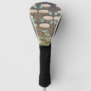 Libellen Waterlelies Moeras Art Nouveau Golfheadcover