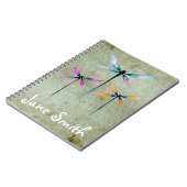 libellen waterverf rustige notitieboek (Linkerzijde)