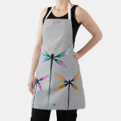 libellen waterverf rustige schort (Insitu)