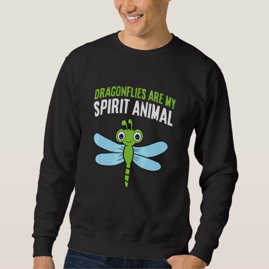 Libellen zijn mijn spirituele dier Libel Trui (Voorkant)
