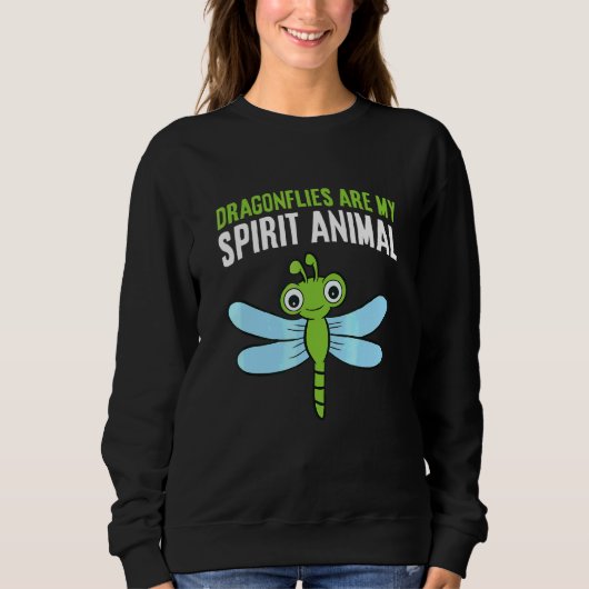 Libellen zijn mijn spirituele dier Libel Trui (Voorkant)