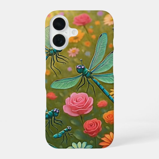Libellenbaby's iPhone 16 Hoesje (Achterkant)