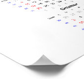 Libellenkalender 2021 Poster - zondag begint (Hoek)