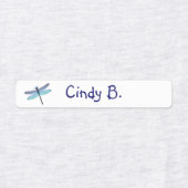 Libellenlabels voor 4 kinderen optie labels (Design 2)