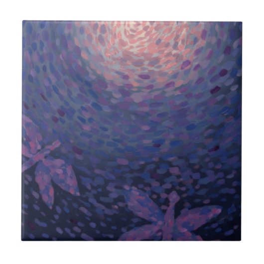 Libellenmaan Tegeltje (Voorkant)