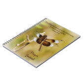 Libellennatuur Bijbelvers Journal Notitieboek (Linkerzijde)