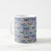 Libellenpatroon Koffiemok (Voorkant links)
