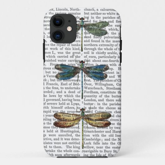 Libellenprint 2 Case-Mate iPhone case (Achterkant)