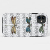 Libellenprint 2 Case-Mate iPhone case (Achterkant (horizontaal))