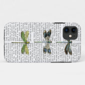 Libellenprint 3 Case-Mate iPhone case (Achterkant (horizontaal))