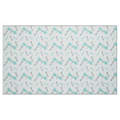 Libellepatroon met waterverfeffect stof (Fat Quarter)