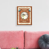 Libellevlucht Energie Canvas Afdruk (Insitu (Woonkamer))