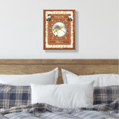 Libellevlucht Energie Canvas Afdruk (Insitu (Slaapkamer))