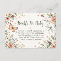 Libellie Love Bug Baby Shower Boeken voor Baby