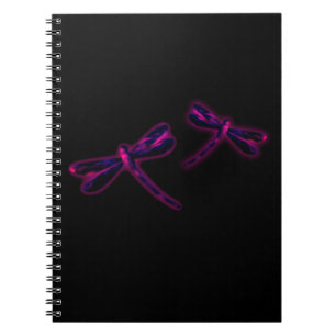 Libelnotitieboek - Magenta Gloed Notitieboek