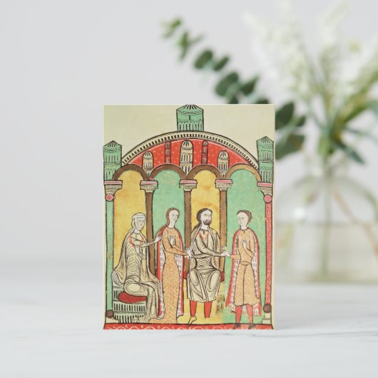 Liber Feudorum Briefkaart (Staand voorkant)