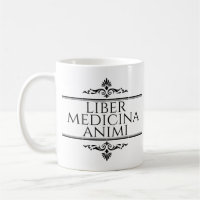 Liber Medicina Animi Magnet Button Sleutelhanger