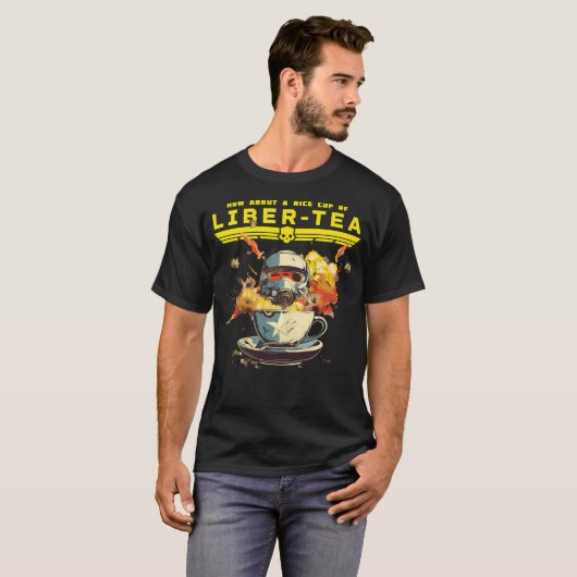 Liber-Tea - Helledivers II T-shirt (Voorkant volledig)